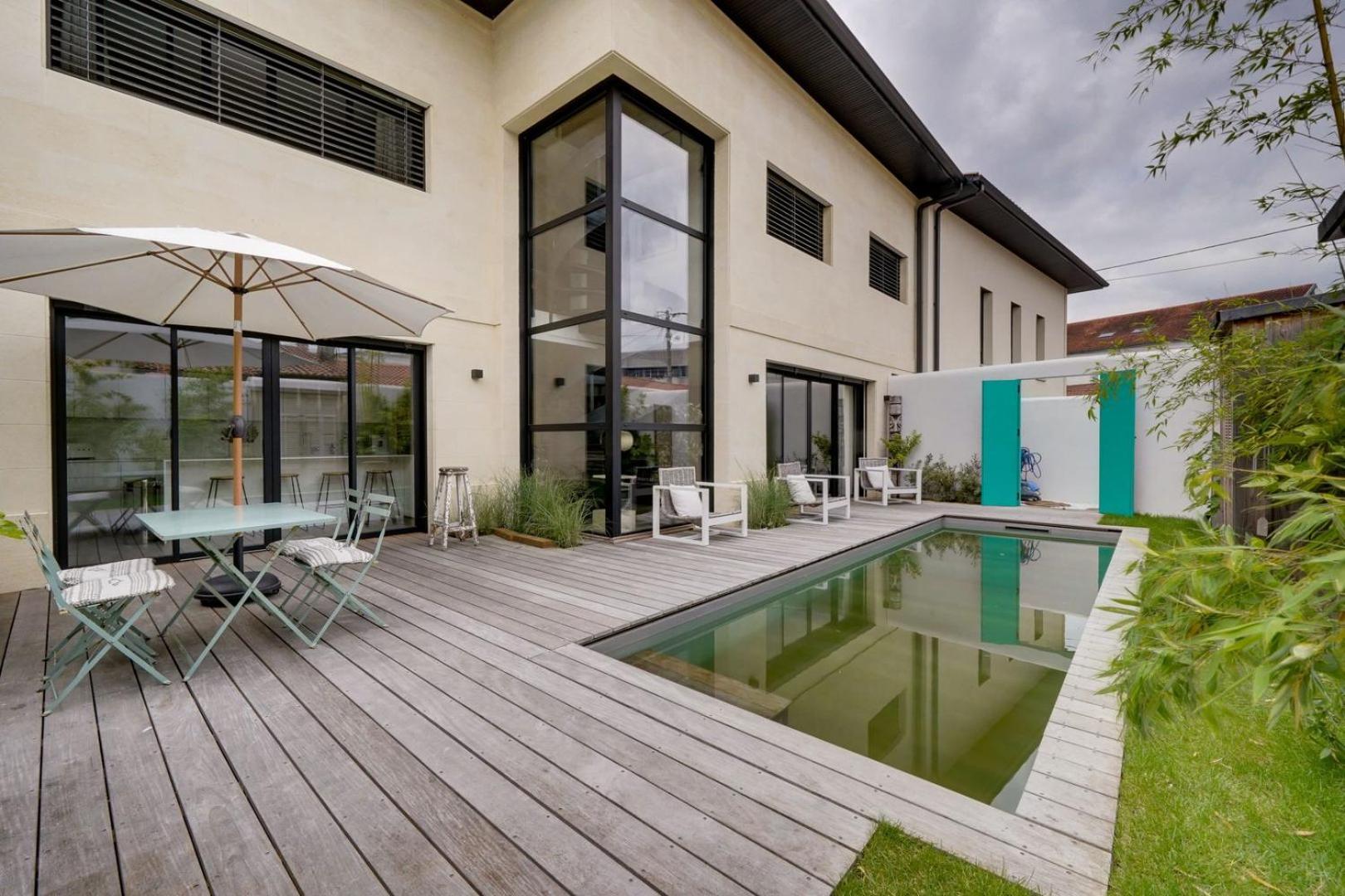 Spacious Bordeaux Family Home With Swimming Pool Bordéus Exterior foto