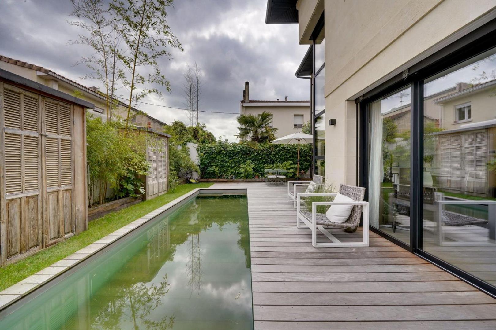 Spacious Bordeaux Family Home With Swimming Pool Bordéus Exterior foto