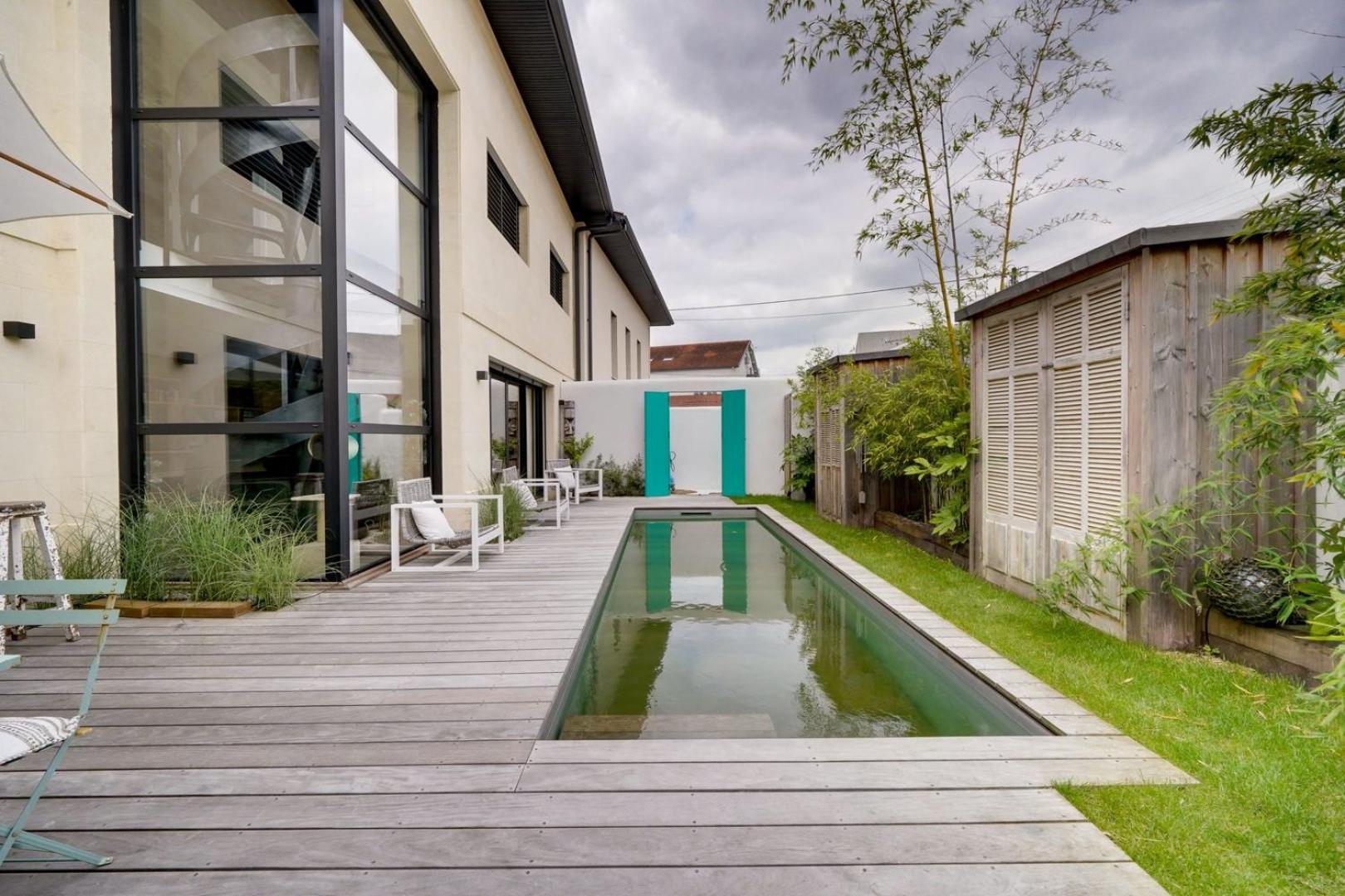 Spacious Bordeaux Family Home With Swimming Pool Bordéus Exterior foto